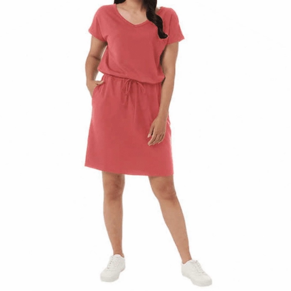 Elegant Red Midi Dress